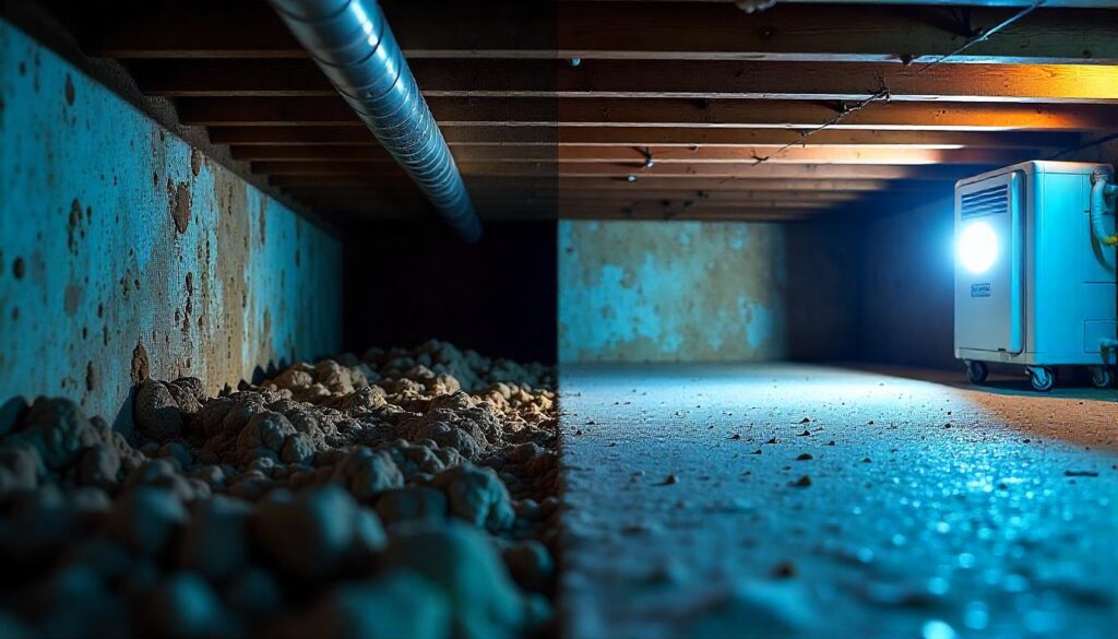 How to Remove Mold in Your Crawl Space under House