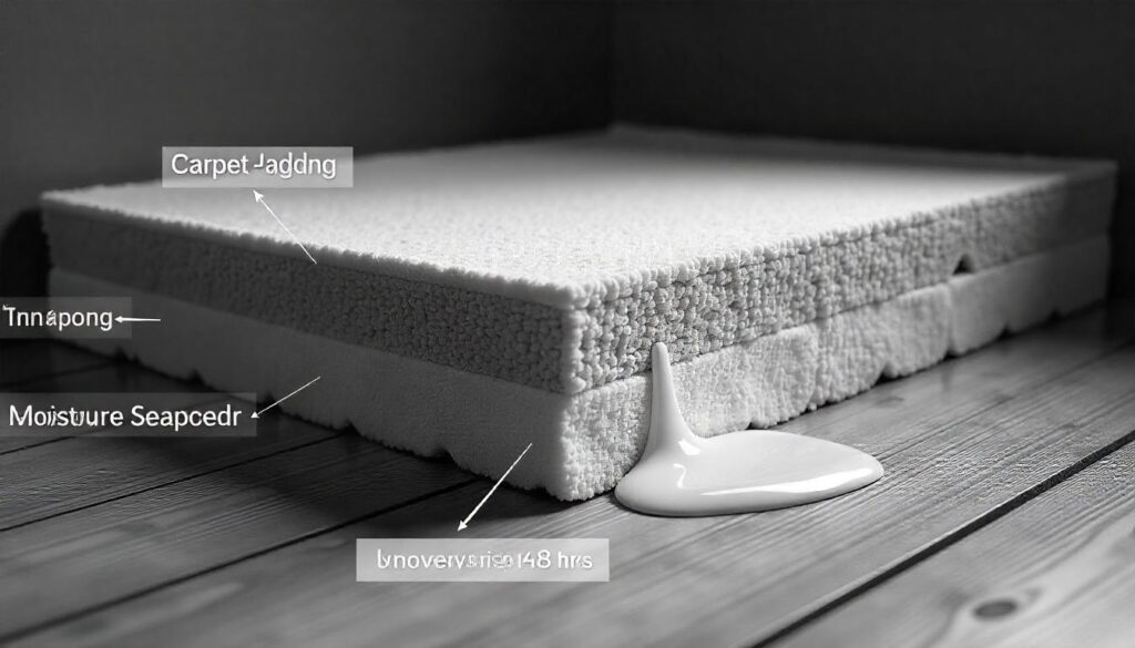 Will Carpet Padding Dry Out?