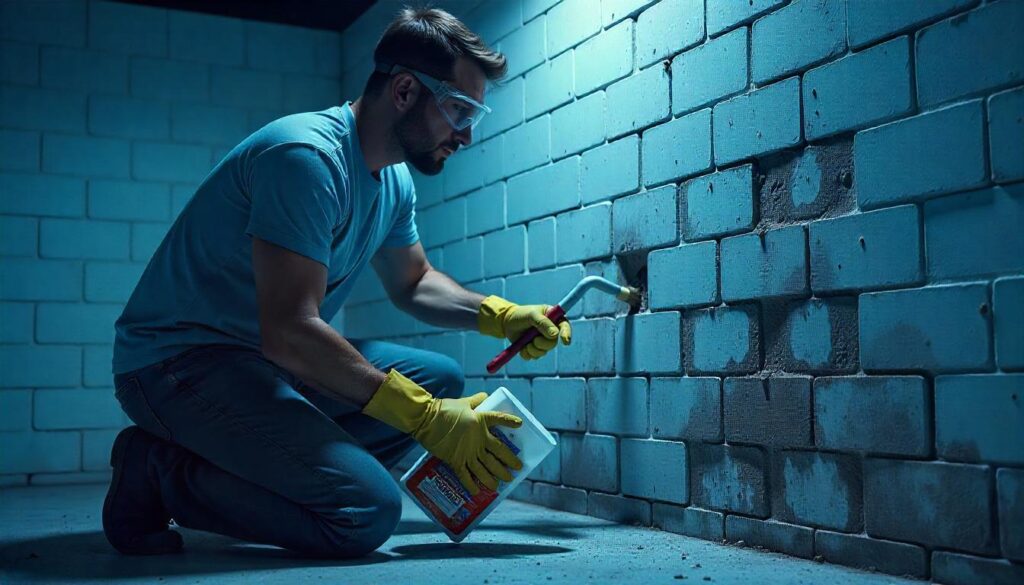 How to Remove Mold from a Concrete Block Wall